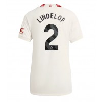 Manchester United Victor Lindelof #2 Rezervni Dres za Ženska 2023-24 Kratak Rukav